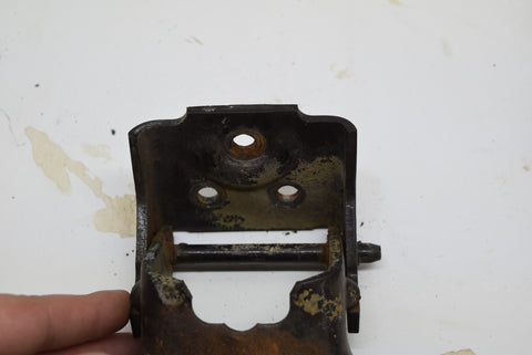 1973 73 Pontiac Firebrid driver left side door hinges upper and lower