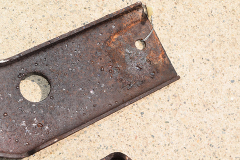 1964 Ford Galaxie Rear Inner Bumper Brackets Braces Left Right Pair LH RH 64