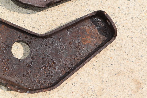 1964 Ford Galaxie Rear Inner Bumper Brackets Braces Left Right Pair LH RH 64