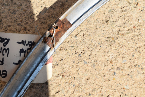 1958 Oldsmobile Super 88 Front Windshield Lower Right Reveal Surround Trim 58 RH