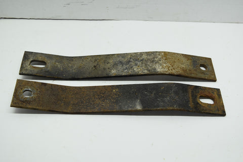1958 Cadillac Front Grill Bumper Bracket Pair Left Right Series 75 Fleetwood 58