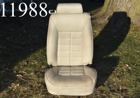 1983 1986 Ford Mustang Front Right Passenger Bucket Seat Vinyl OEM 83 84 85 86
