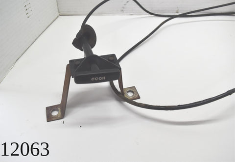 1983 1993 FORD MUSTANG GAS HOOD RELEASE CABLE PULL HANDLE 84 85 86 87 88 89