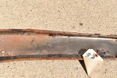 1958 Oldsmobile Super 88 Front Bench Seat Left Driver Trim Moulding Metal 58 OEM