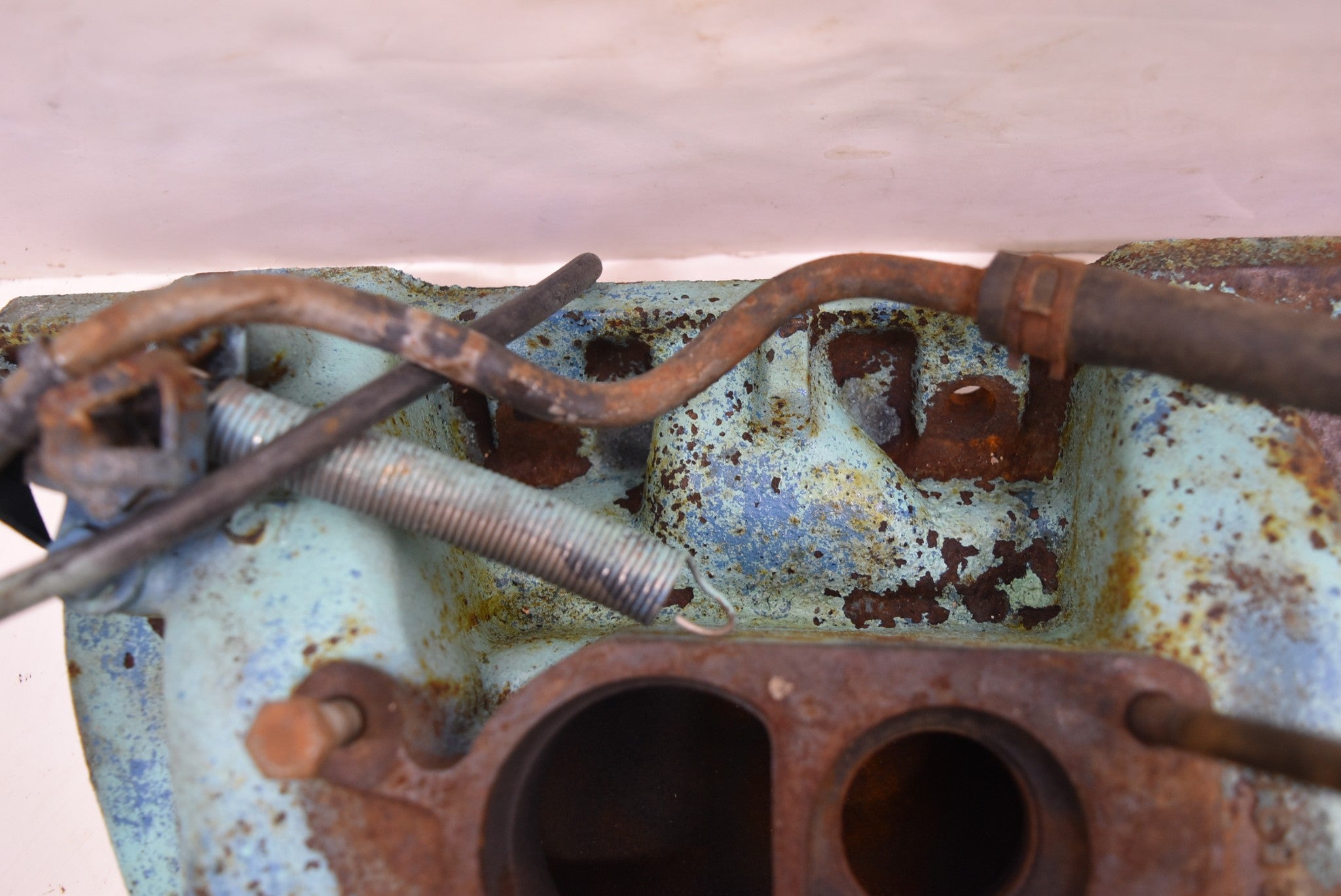 19761977 Pontiac 400 455 V8 4 BBL Intake Manifold Firebird Trans Am