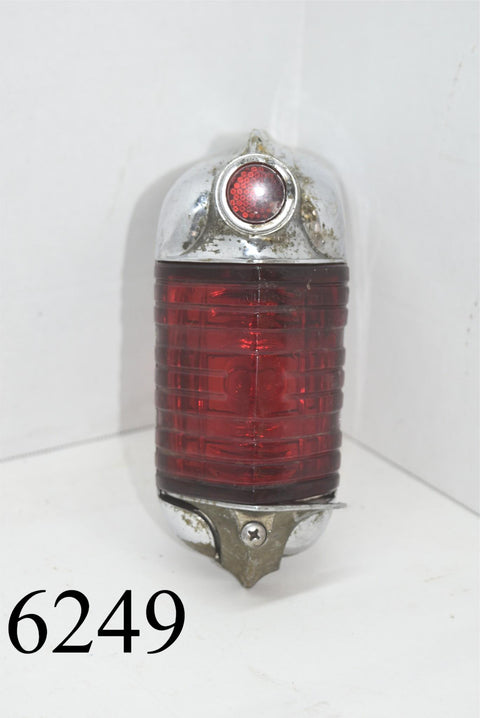 1941 1948 Chrysler RH Passenger Tail Light Assembly Glass Lens OEM 41 42 43 44
