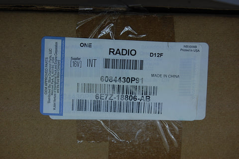 Delphi Truck Radio Assembly Car Audio Alarm Clock