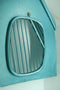 1963 63 Pontiac Catalina RH Passenger Side Kick Panel Blue Original OEM