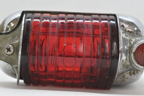 1941 1948 Chrysler RH Passenger Tail Light Assembly Glass Lens OEM 41 42 43 44