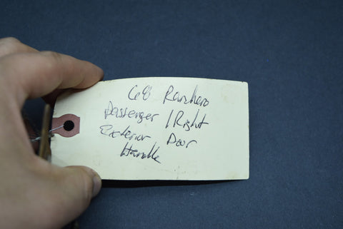 Right Door Handle 1966 1967 1968 1969 1970 1971 Ford Fairlane/Ranchero GT/Squire