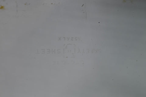 1958 Cadillac Series 75 Limo Fleetwood Front Left Driver Door Glass 58