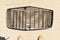 1972 1973 Chevy Camaro Grille Grill With Trim Moulding Silver 72 73 Chevrolet
