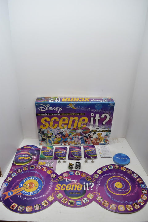 2004 Disney Scene It Board Game DVD Complete! 1st Edition Trivia Toys Family