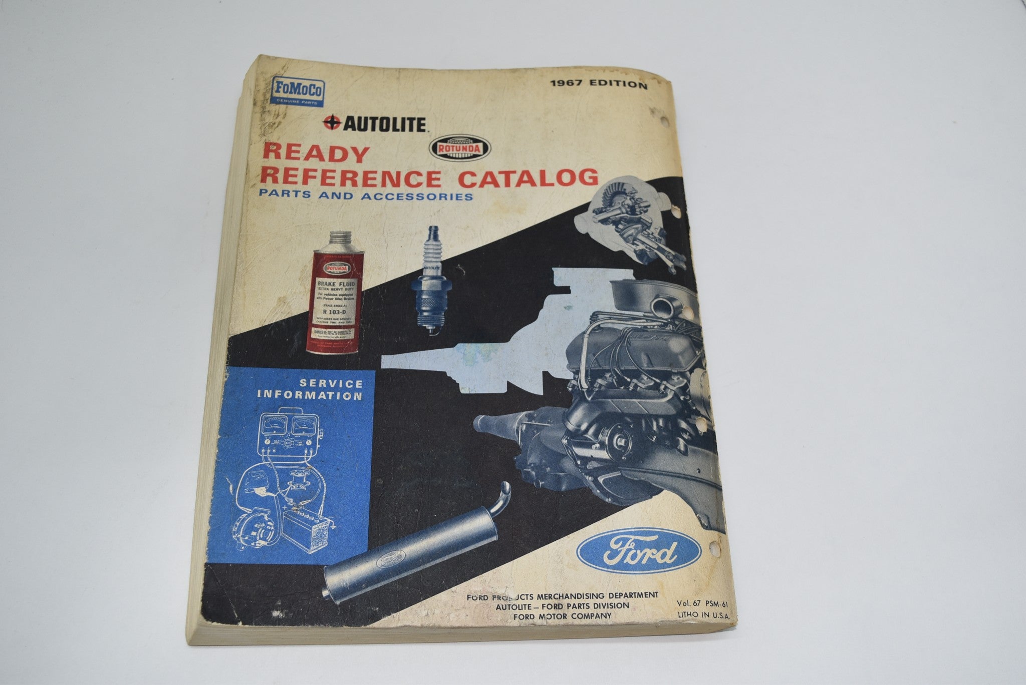 1967 Ford FOMOCO Autolite Ready Reference Catalog Parts & Accessories