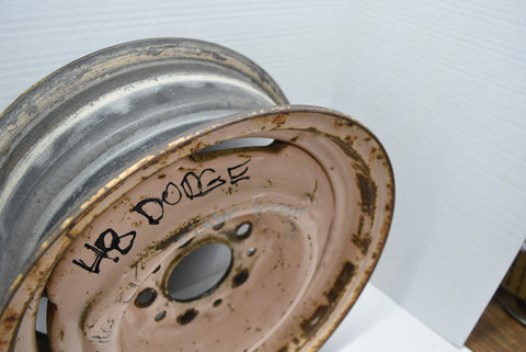 1948 Dodge D24 Custom Deluxe Wheel 5 on 4 1/2 Plymouth Chrysler MOPAR 14" OEM