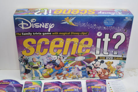 2004 Disney Scene It Board Game DVD Complete! 1st Edition Trivia Toys Family