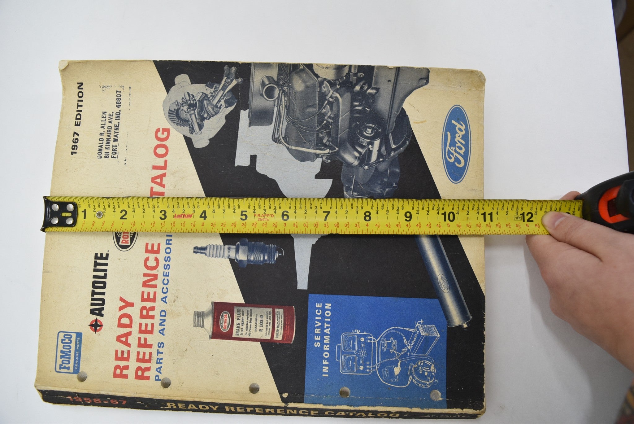 1967 Ford FOMOCO Autolite Ready Reference Catalog Parts & Accessories