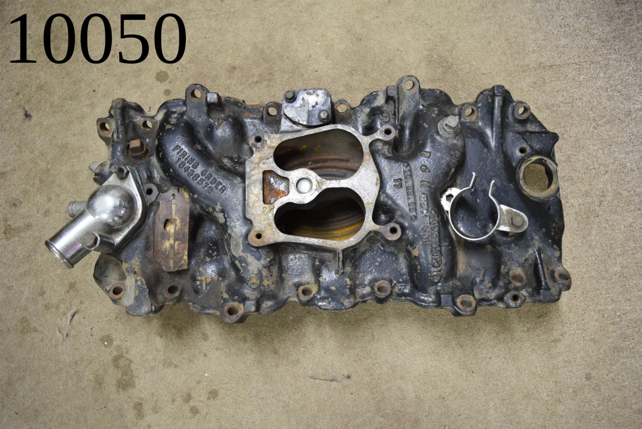 1985 454 7.4 BBC THROTTLE BODY INTAKE MANIFOLD CHEVY GM 14087487 BIG B FatMan's Garage, LLC