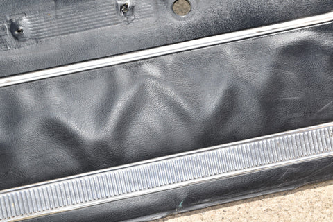 1964 Ford Galaxie 500 Interior Left Driver 2 dr Door Panel Trim LH Black 64