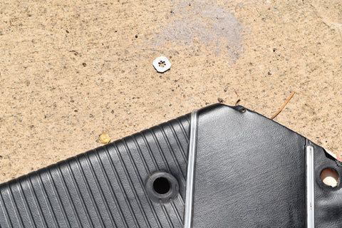 1964 Ford Galaxie 500 Interior Left Driver 2 dr Door Panel Trim LH Black 64