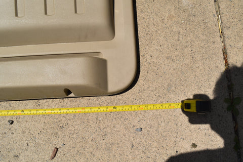 2009 FORD F250 SUPER DUTY FRONT PASSENGER INTERIOR FRONT DOOR PANEL 2008 - 2010