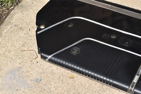 1964 Ford Galaxie 500 Interior Left Driver 2 dr Door Panel Trim LH Black 64