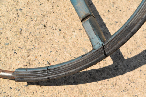 1963 1964 Ford Galaxie 500 POWER Steering Wheel 16" Blue Mercury Full Size 63 64