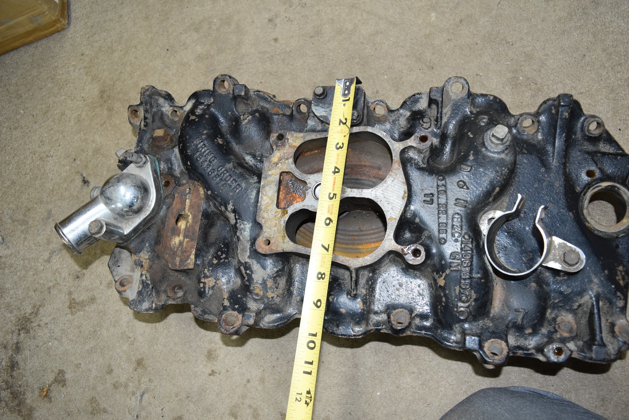 1985 454 7.4 BBC THROTTLE BODY INTAKE MANIFOLD CHEVY GM 14087487 BIG B FatMan's Garage, LLC