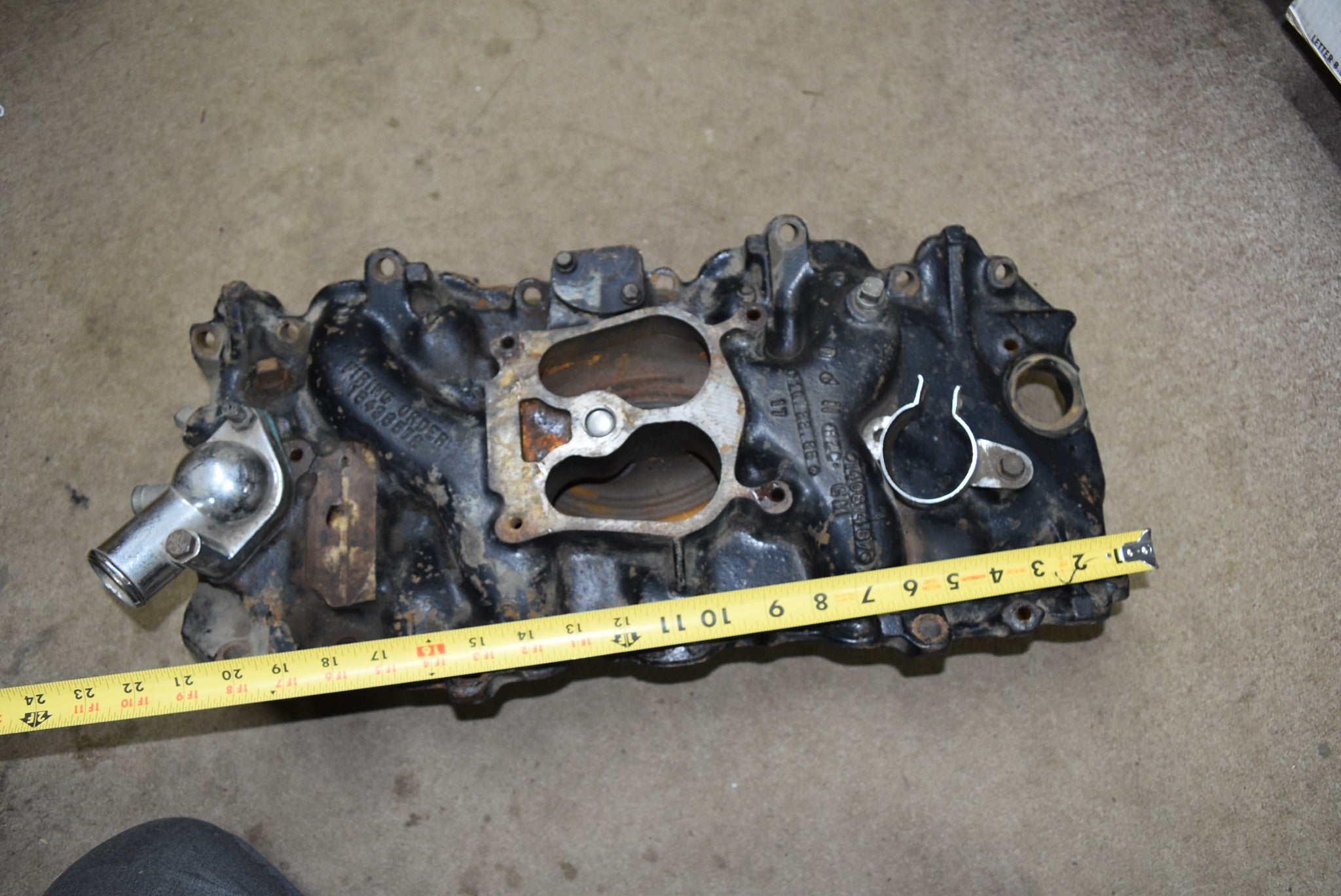 1985 454 7.4 BBC THROTTLE BODY INTAKE MANIFOLD CHEVY GM 14087487 BIG B FatMan's Garage, LLC