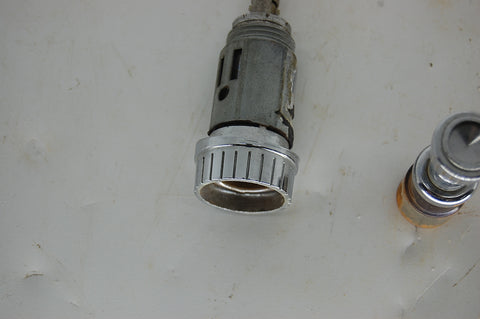 1963 63 Pontiac Catalina Cigarette Lighter Housing Knob Chrome OEM Original GM