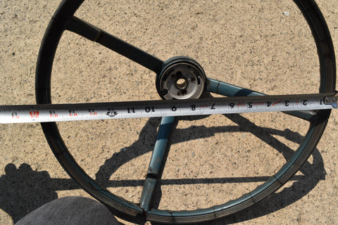 1963 1964 Ford Galaxie 500 POWER Steering Wheel 16" Blue Mercury Full Size 63 64