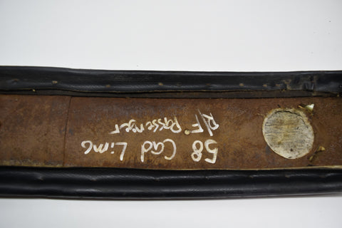 1958 CADILLAC LIMO SERIES 75 FRONT RIGHT PASSENGER LOWER SEAT TRIM 58