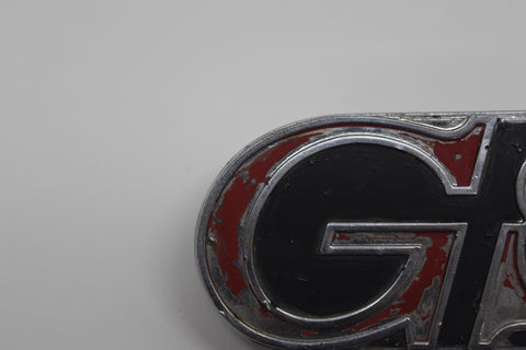 1969 Buick GS Gran Sport Skylark Trunk Lock Flipper Assembly Cover Badge Trim 69