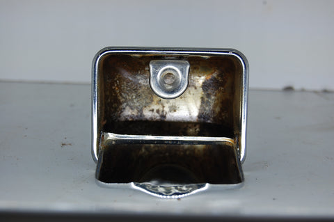 1963 Pontiac Catalina 63 OEM Door Armrest Ashtray Insert Silver GM Ash Tray