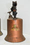 Lot of 2 Vintage Antique Blow Torch Gasoline Dunlap Lenk MFG Brass Copper Tools