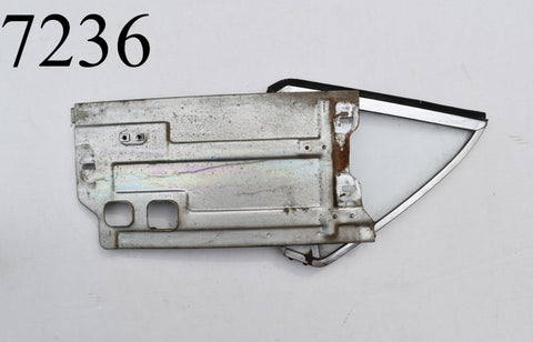1965 1966 Ford Mustang Convertible Quarter Window Glass Guide 65 66 Right Rear