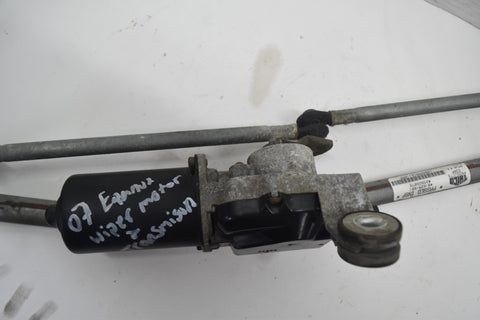 2007 2008 Chevrolet Equinox Wiper Transmission Assembly Motor 07 08