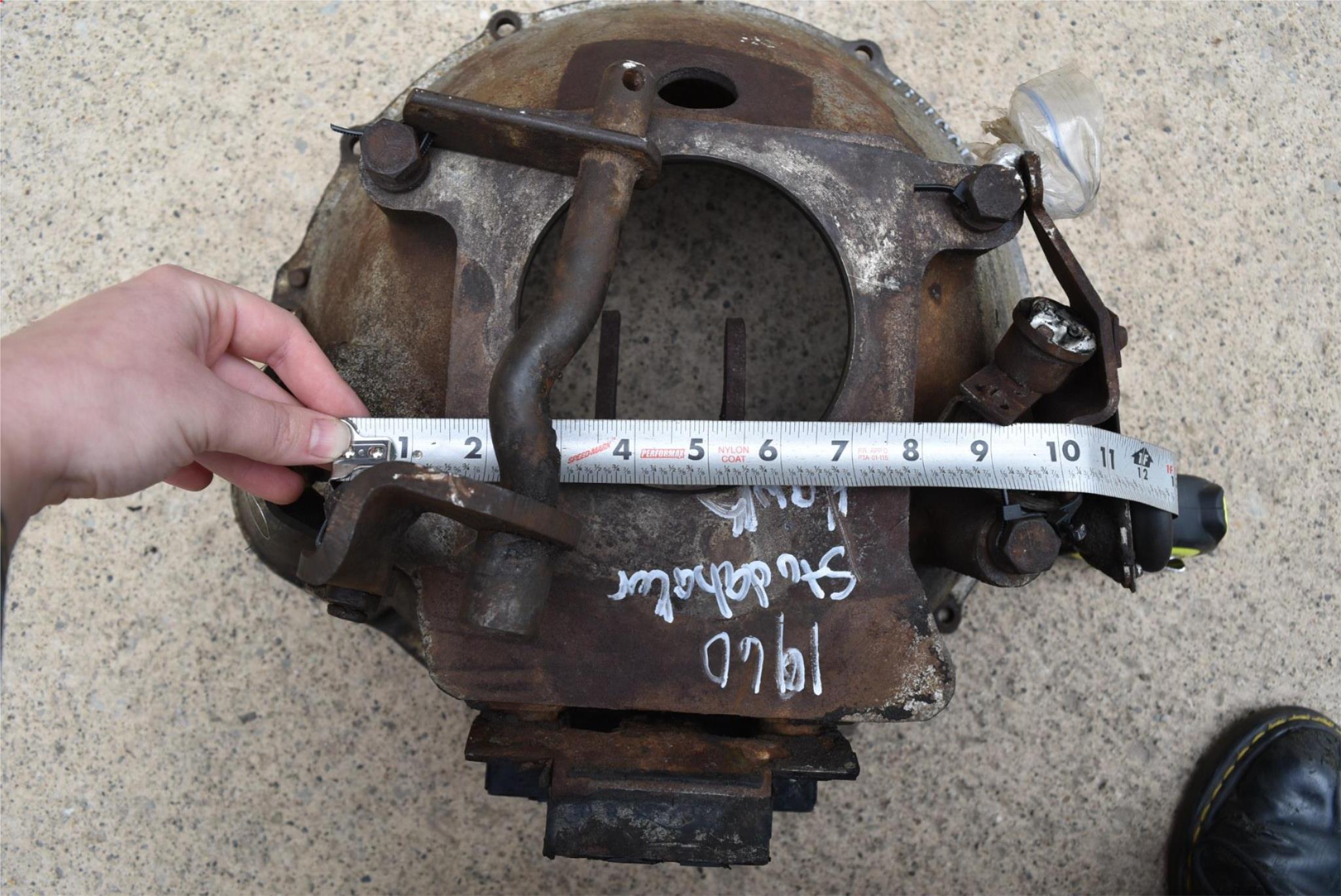 1960 1961 Studebaker 4 Spd Bellhousing Chevy Bolt Pattern 61 60 RARE T