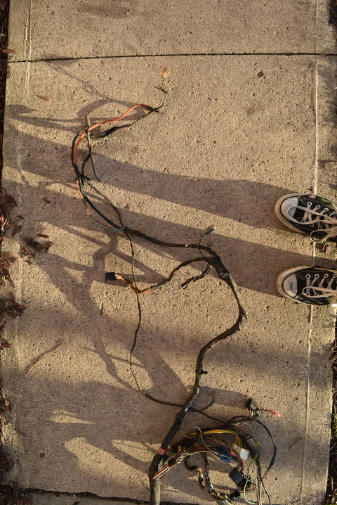 Near Complete 1973 Gran Torino Sport Wiring Harness Tail Light Under Dash Hood