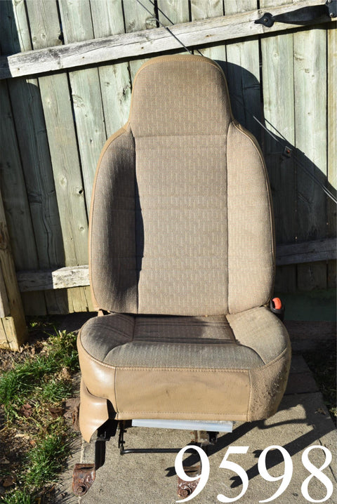 2000 2001 Jeep Cherokee Right Passenger Front Bucket Cloth Seat Tan Camel 00 01