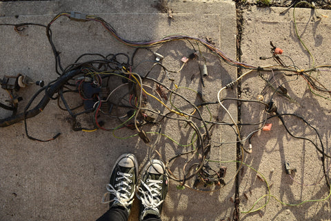 Near Complete 1973 Gran Torino Sport Wiring Harness Tail Light Under Dash Hood