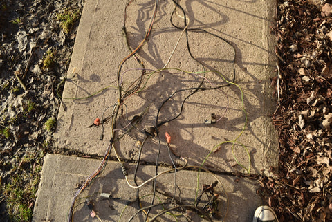 Near Complete 1973 Gran Torino Sport Wiring Harness Tail Light Under Dash Hood