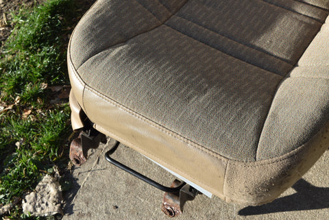2000 2001 Jeep Cherokee Right Passenger Front Bucket Cloth Seat Tan Camel 00 01