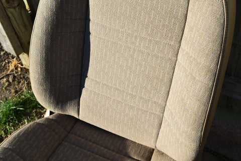 2000 2001 Jeep Cherokee Right Passenger Front Bucket Cloth Seat Tan Camel 00 01