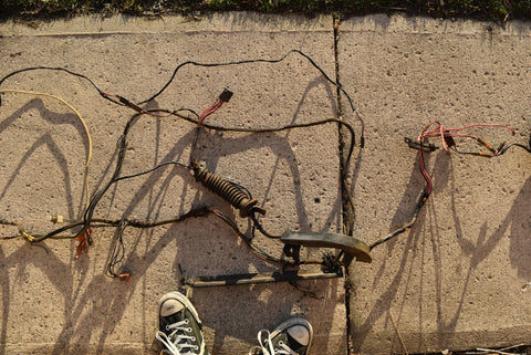 Near Complete 1973 Gran Torino Sport Wiring Harness Tail Light Under Dash Hood