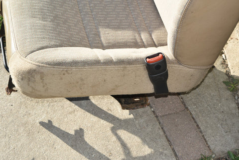 2000 2001 Jeep Cherokee Right Passenger Front Bucket Cloth Seat Tan Camel 00 01