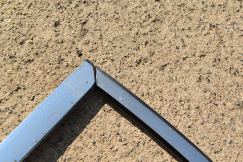 1963 1964 Ford Galaxie 500 Left Driver Rear Window Trim Frame NO GLASS 63 64