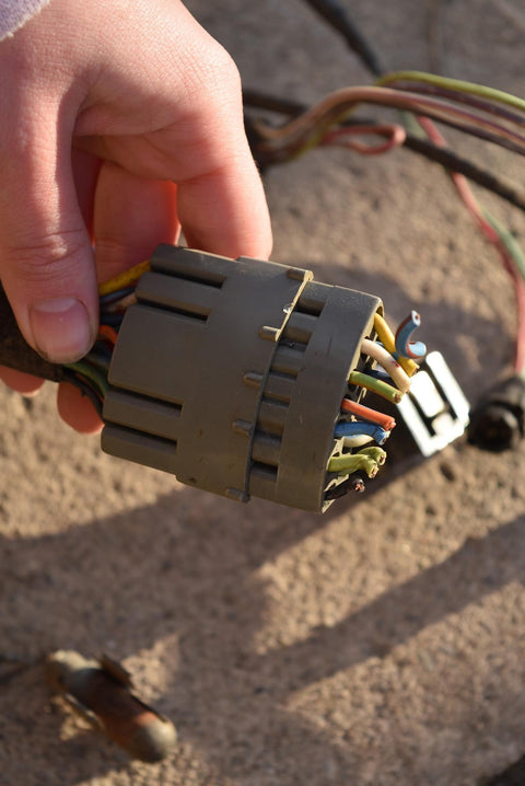 Near Complete 1973 Gran Torino Sport Wiring Harness Tail Light Under Dash Hood