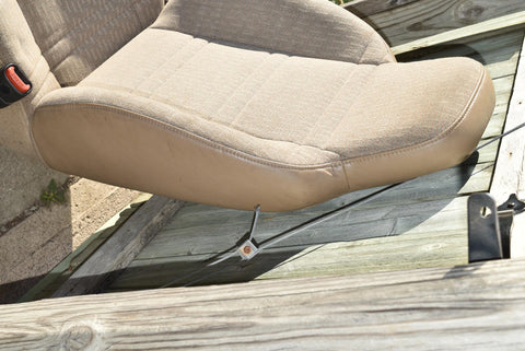 2000 2001 Jeep Cherokee Right Passenger Front Bucket Cloth Seat Tan Camel 00 01