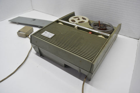 GENERAL ELECTRIC M-8020A RIMDRIVE REEL TO REEL TAPE RECORDER 60'S